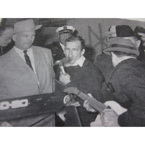 Vintage 90s The Oswald Band Dallas 1963 T-Shirt (2X) Single Stitch USA Aloré - Picture 5 of 12